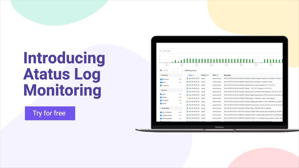 Introducing Atatus Log Monitoring