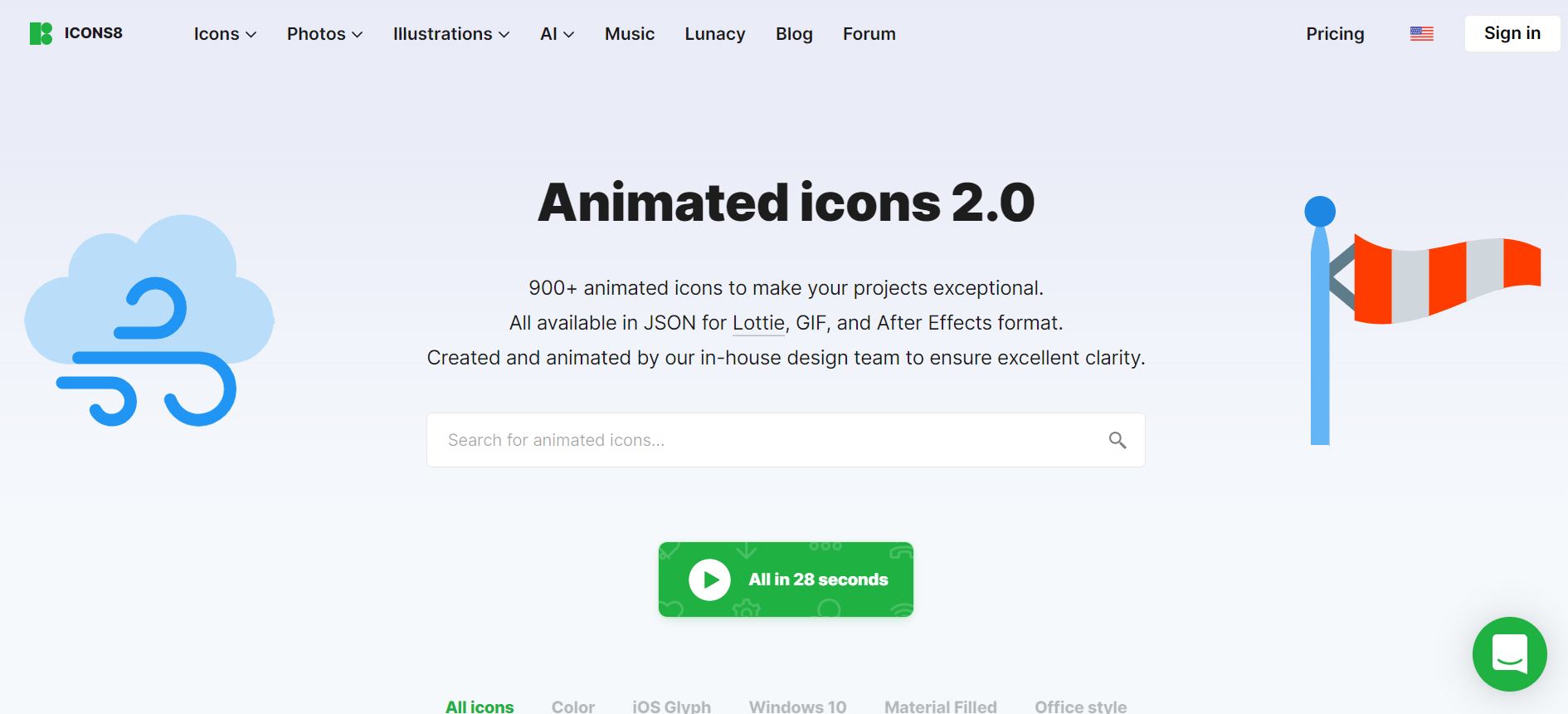 Animated Icons 2.0
