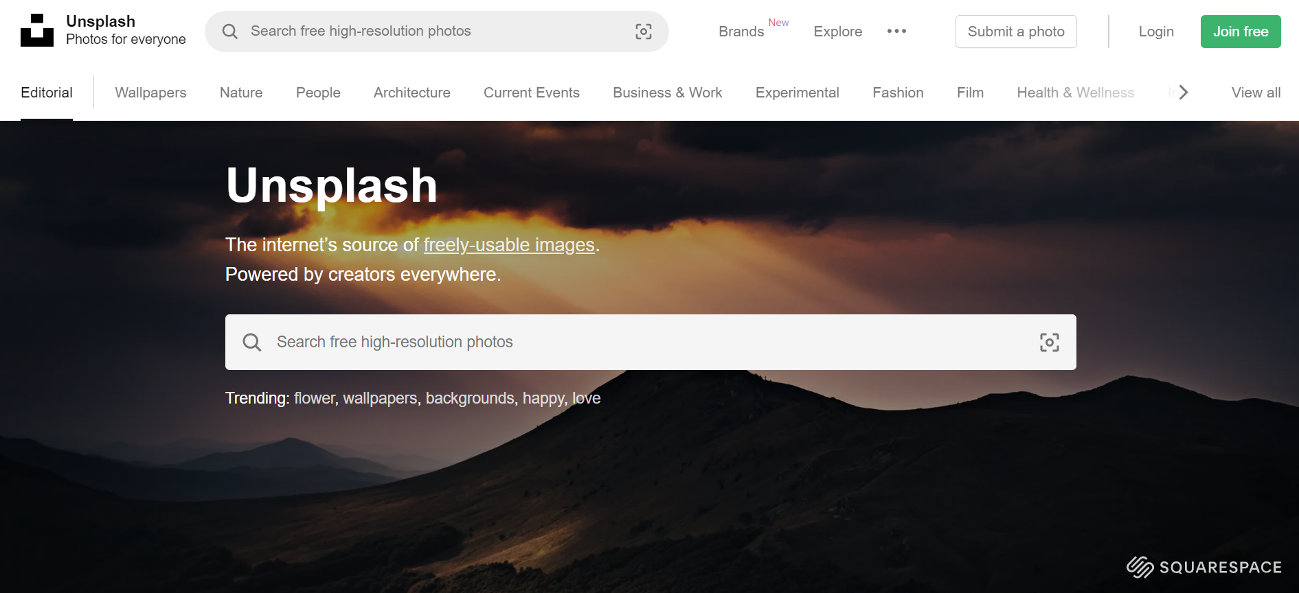 Unsplash