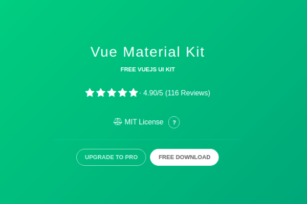 Vue Material Kit