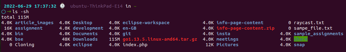Linux "ls" Command with Examples - Atatus 14 linux command ls sh 1