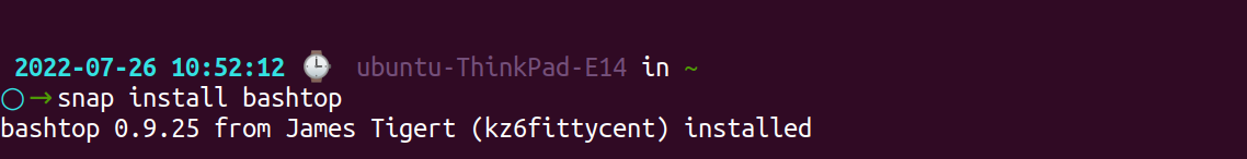 Bashtop Installation