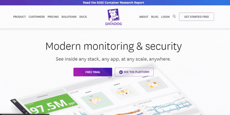 Datadog Infrastructure Monitoring Platform
