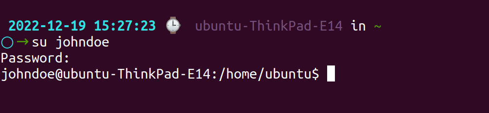 su command in Linux