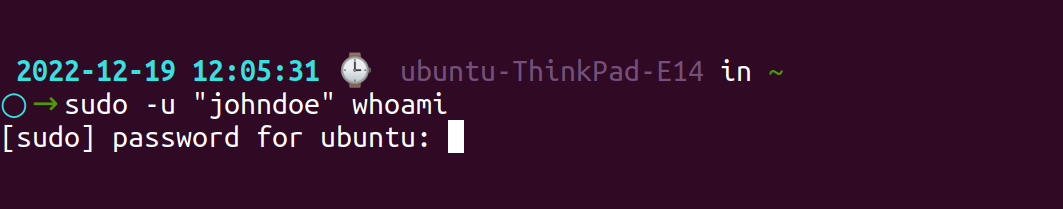 Different Username Command in Linux