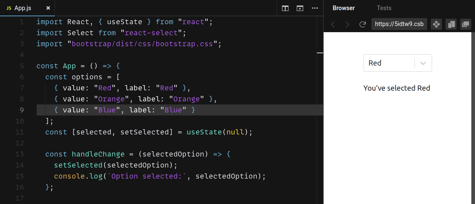 OnChange and Autofocus Functionality