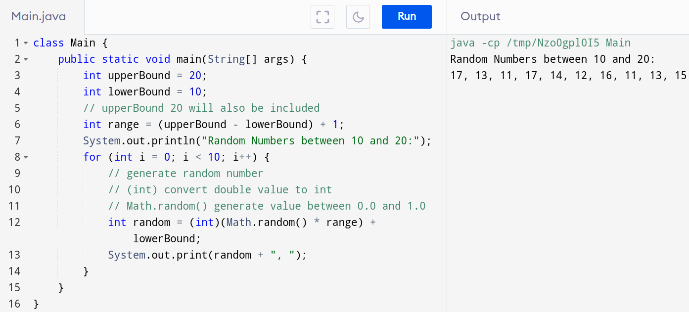 renæssance Dripping Susteen A Guide to Math.random() in Java