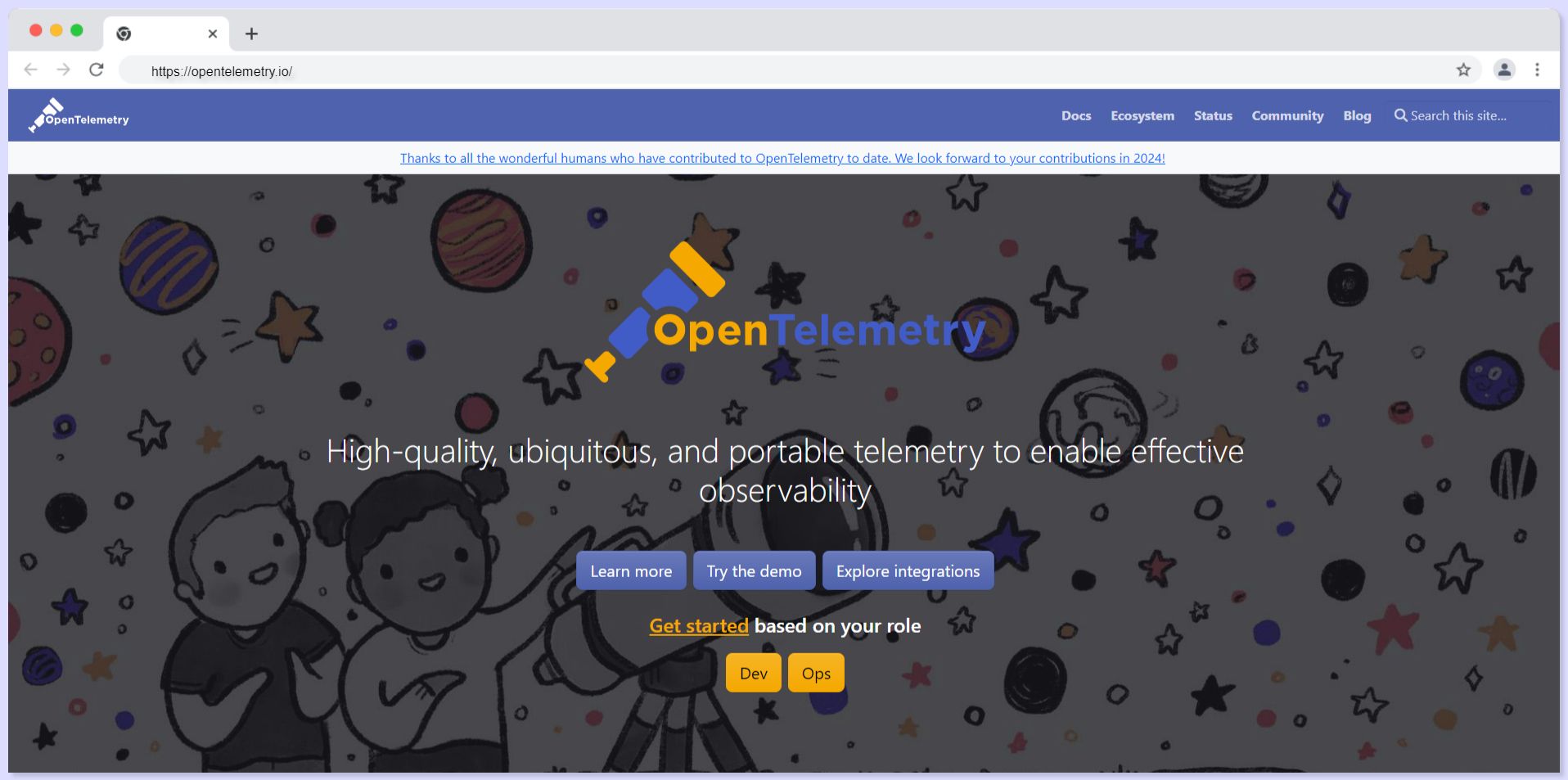 OpenTelemetry Website