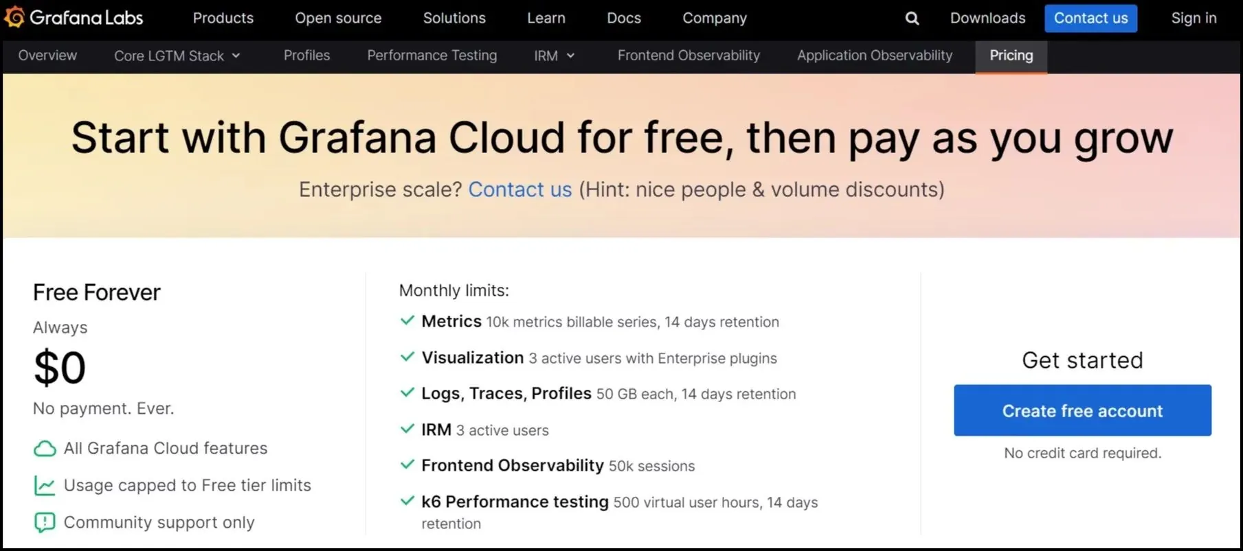 grafana-pricing