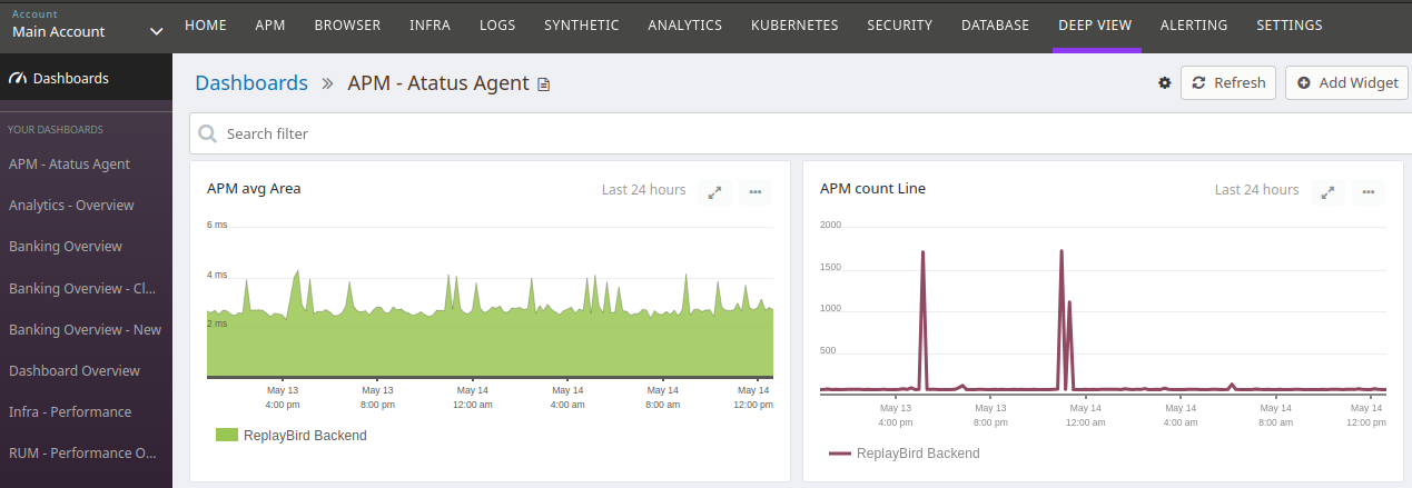 Atatus Agent for Data Collection