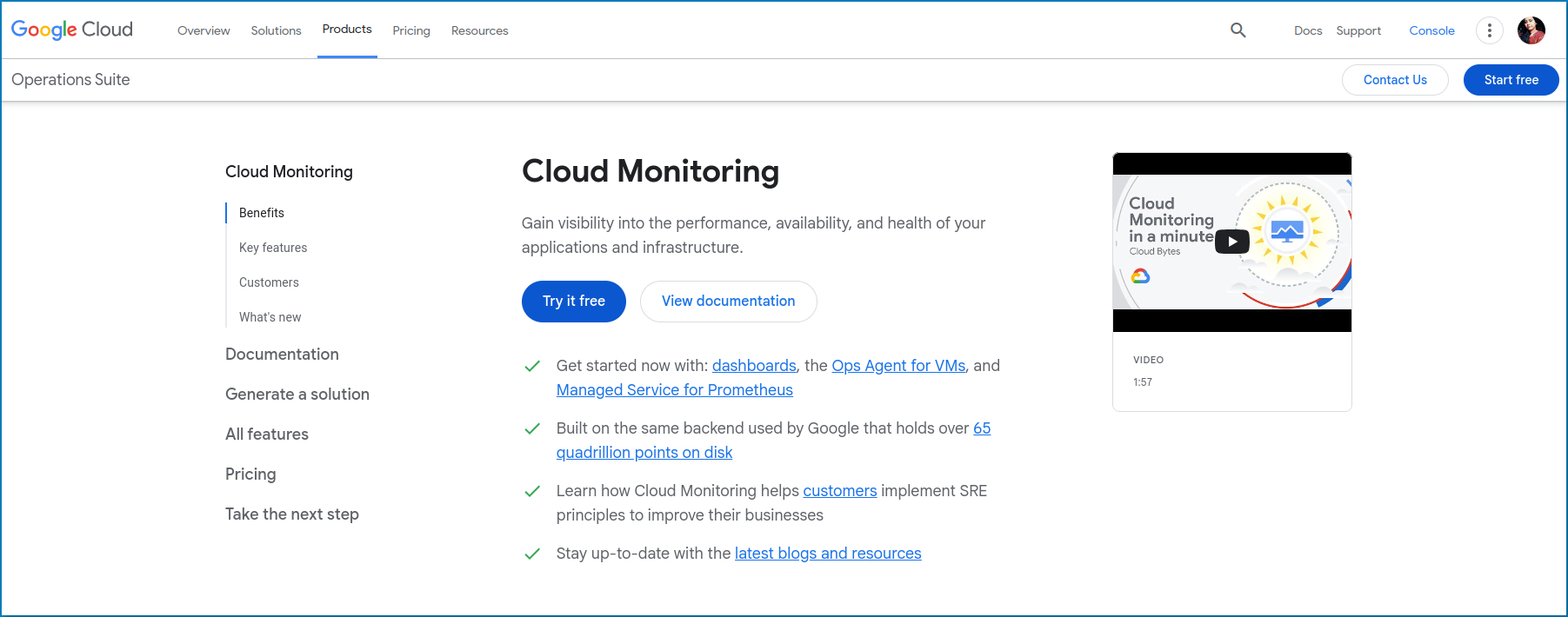 Google Cloud Monitoring