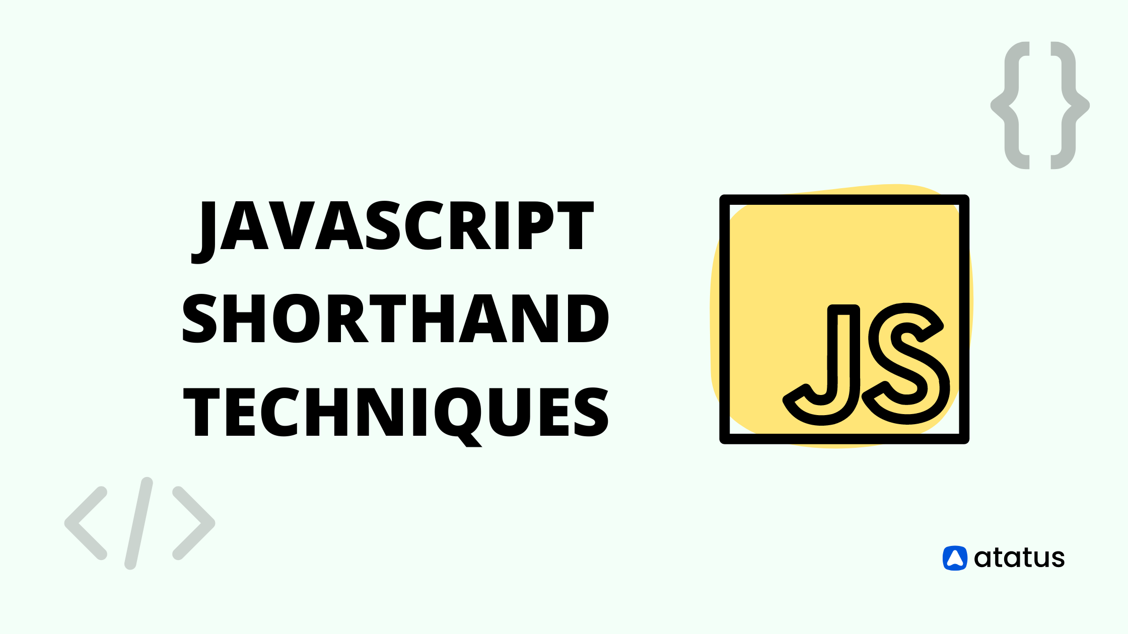 js shorthand assignment