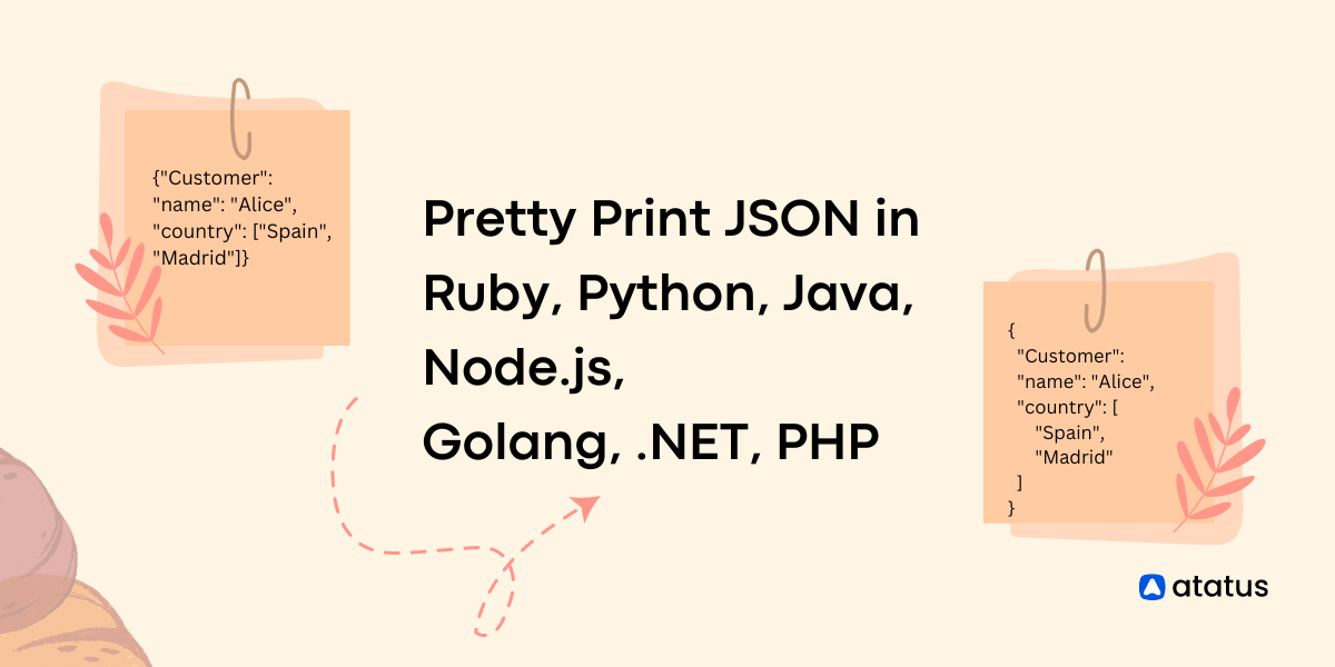 Pretty Print JSON in Ruby, Python, Java, Node.js, Golang, and PHP