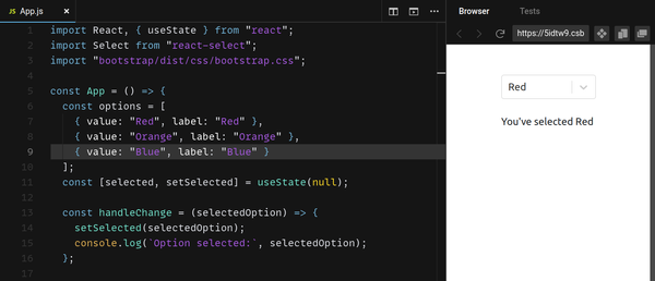 Diving into React Select: A Beginner's Guide