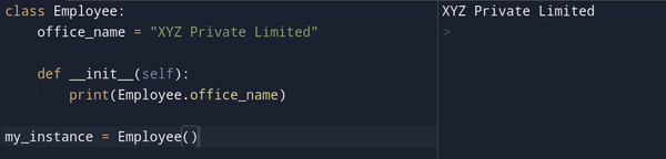 Class Variables vs Instance Variables in Python