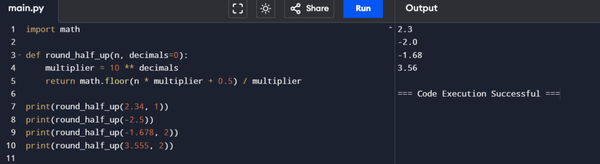 How to Round Numbers in Python? Methods and Examples