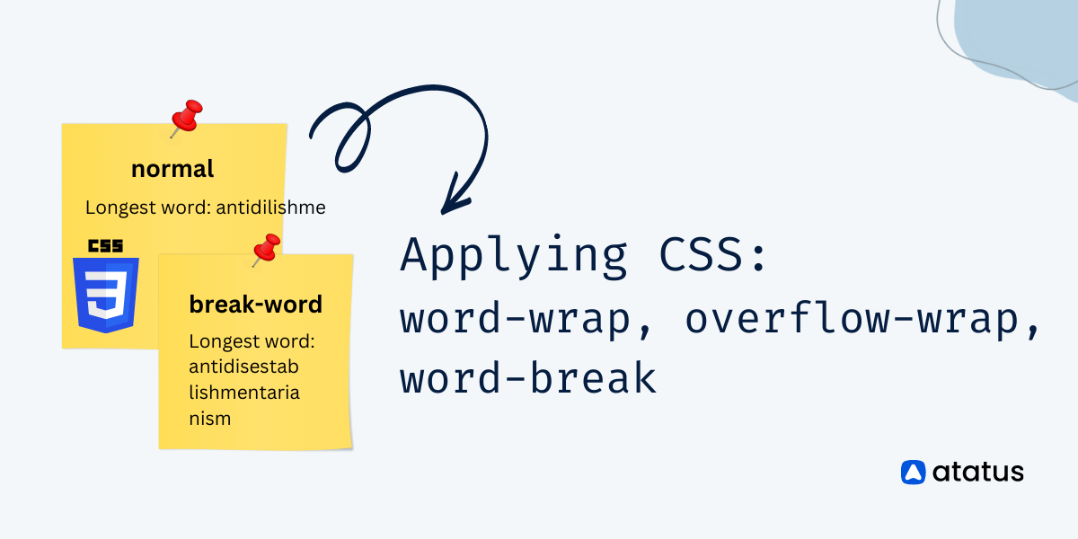 Applying CSS: word-wrap, overflow-wrap & word-break