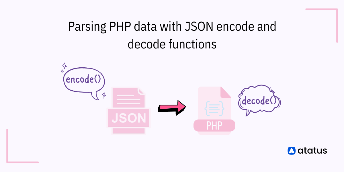 Parsing PHP data with JSON encode and decode functions