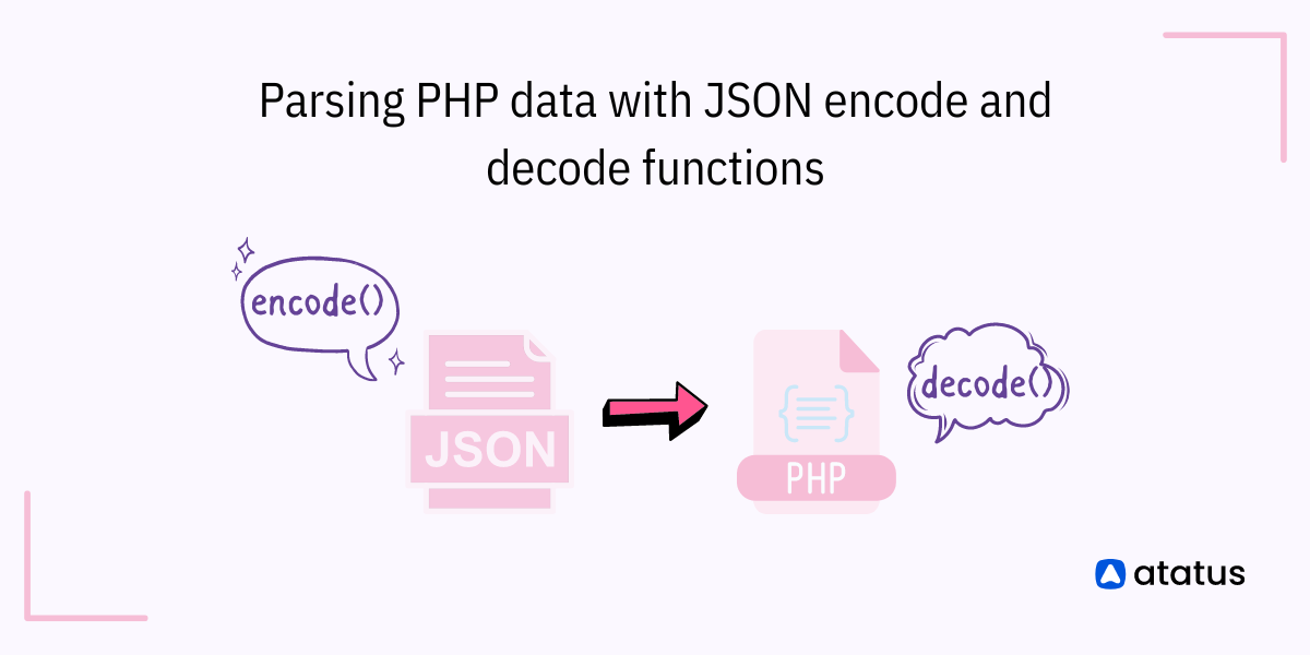 Parsing Php Data With Json Encode And Decode Functions