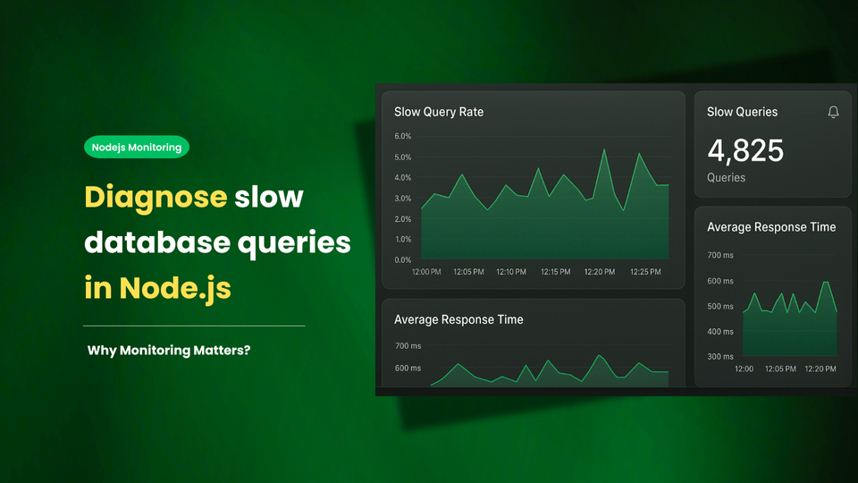 Diagnose slow database queries in Node.js: Why Monitoring is Essential?