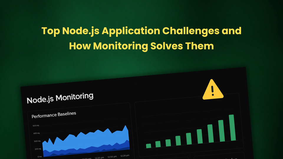 Top Node.js Application Challenges and How Monitoring Solves Them