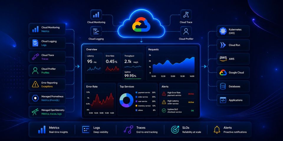 GCP Monitoring: A Complete Guide to Monitoring Google Cloud Applications and Infrastructure
