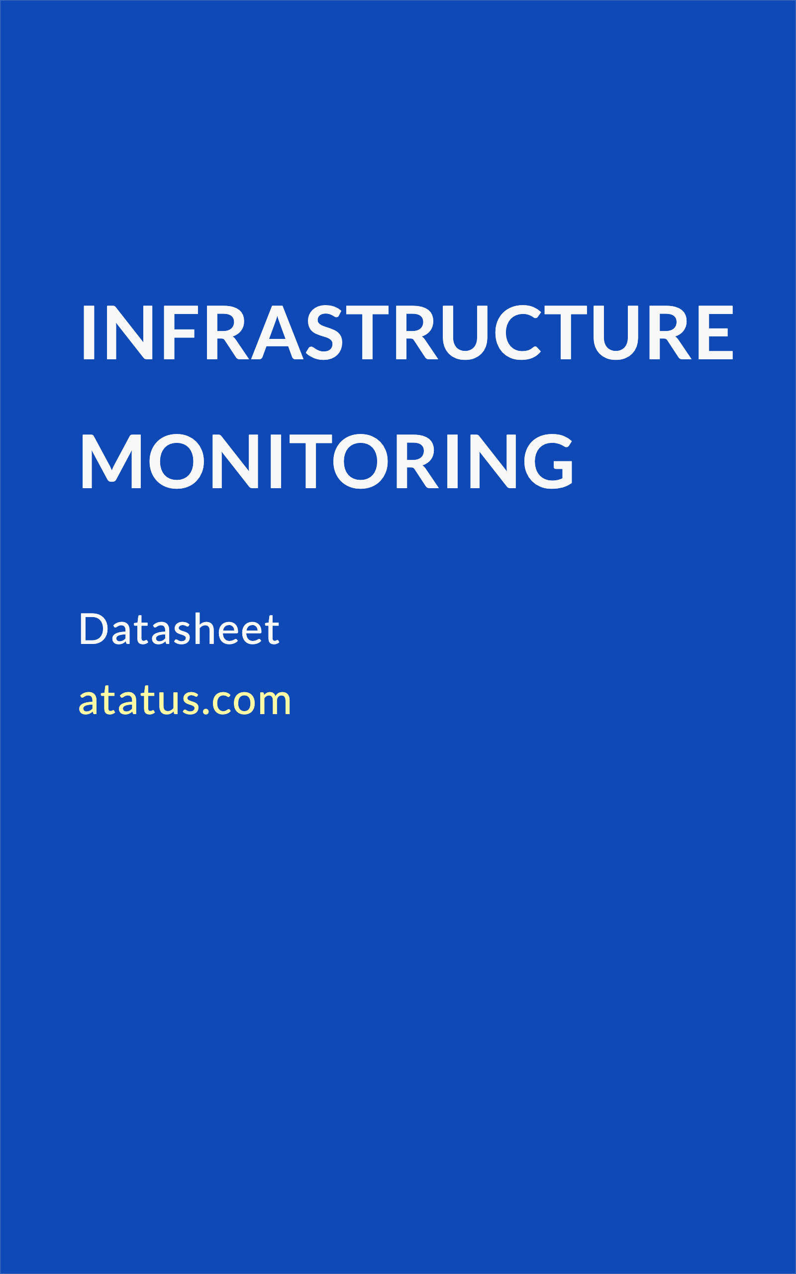 Infrastructure Monitoring