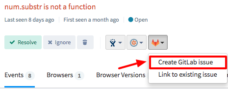 Create GitLab Issue