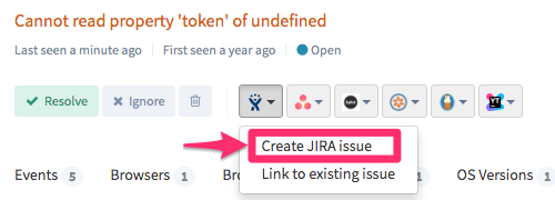 Create JIRA Issue