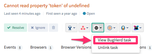 View BugHerd Task