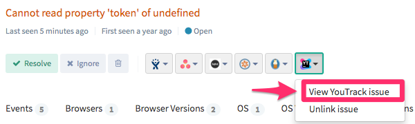 View YouTrack Issue